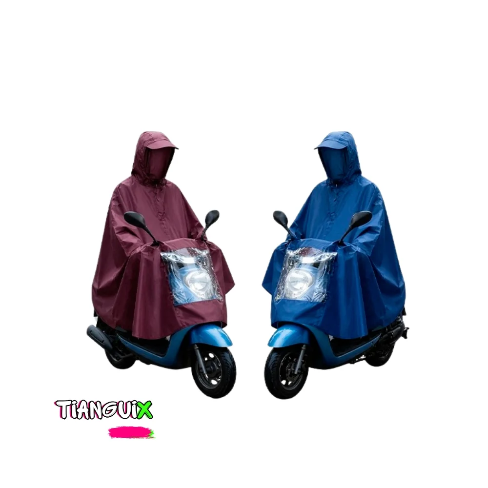 Impermeable para Motociclista Profesional Tela de Alta Densidad
