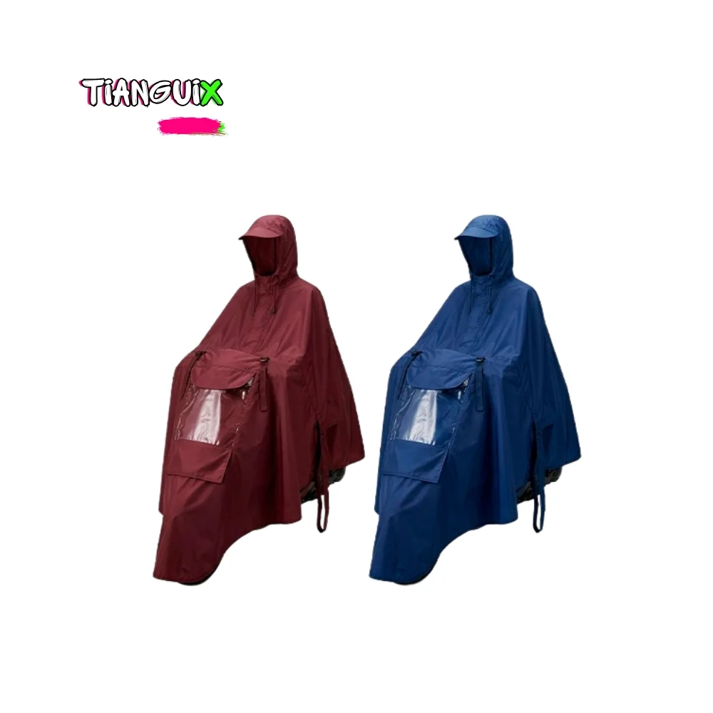 Impermeable para Motociclista Profesional Tela de Alta Densidad - Imagen 3