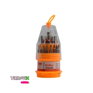 Kit de Destornillador de Precisión 31 en 1 de Acero CRV