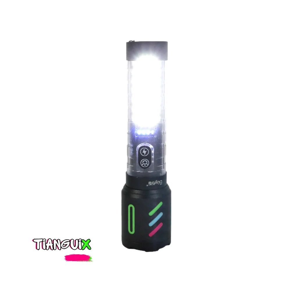 Linterna LED Táctica Pro 2 en 1 con Power Bank y Luz de Emergencia - Imagen 2