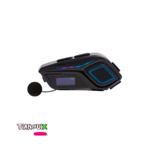 Intercomunicador Bluetooth Pro con Linterna, Pantalla y Luz RGB