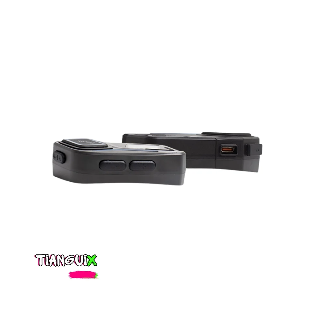 Intercomunicador Bluetooth Pro con Linterna, Pantalla y Luz RGB - Imagen 3