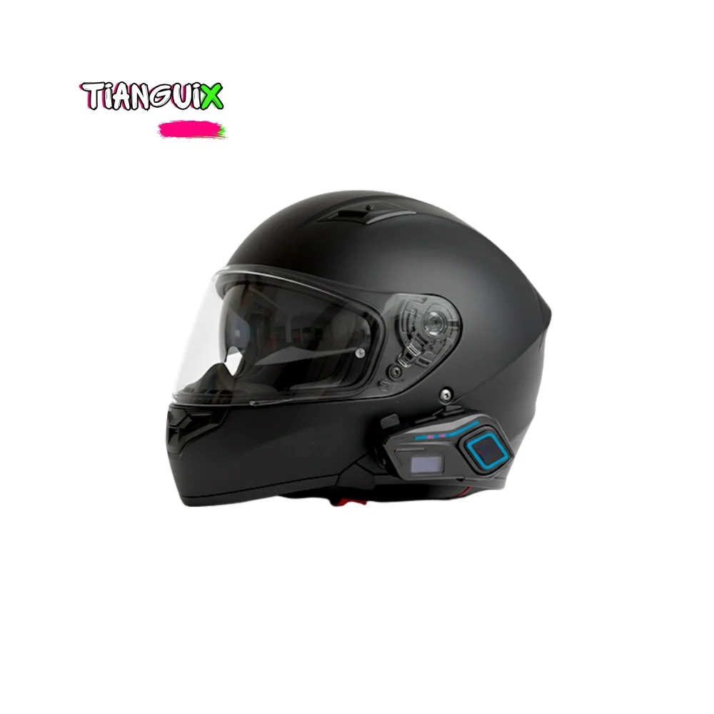 Comunicador Bluetooth para Casco con Luz RGB y Asistente de Voz - Imagen 2