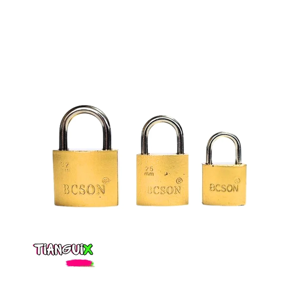 Set de 12 Candados de Hierro con Llave Plana (32, 38 y 50 mm) - Imagen 2