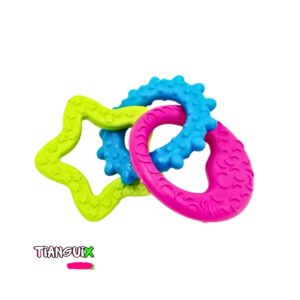 Juguete Mordedera de Caucho Flexible Figuras para Perro