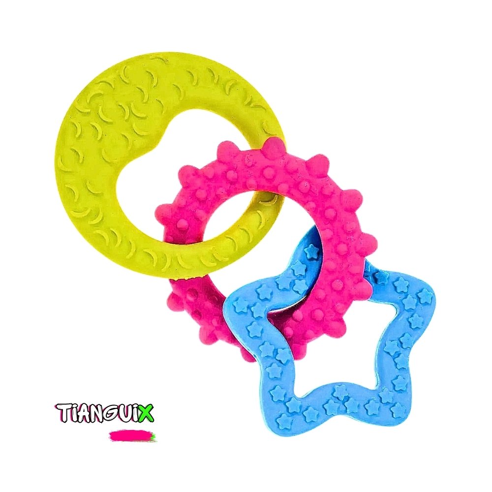 Juguete Mordedera de Caucho Flexible Figuras para Perro - Imagen 2