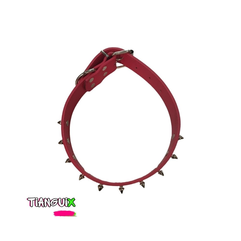 Collar Tacto-Piel con Estoperoles para Perro - Imagen 3
