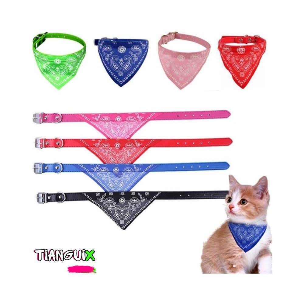 Blíster de 12 Collares Tacto-Piel con Paliacate