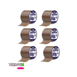 Cinta Canela 48 mm x 100 m (6 Rollos)